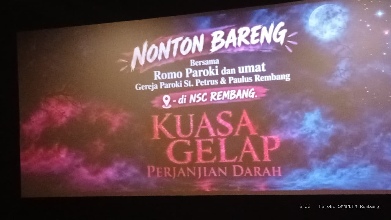 Nobar Kuasa Gelap: Perjanjian Darah di NSC Rembang