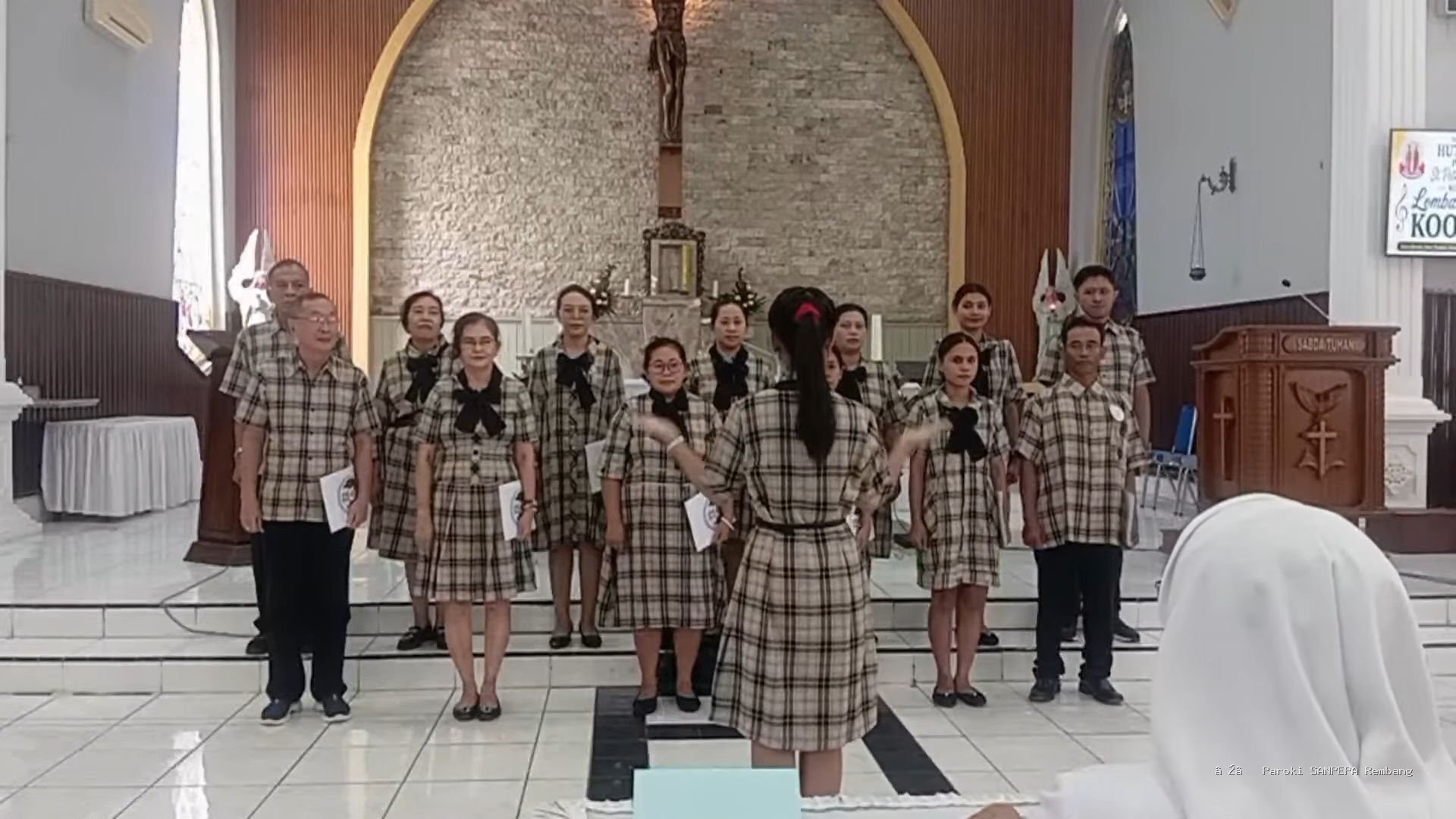 Lomba Paduan Suara dalam Rangka HUT Paroki ke-72