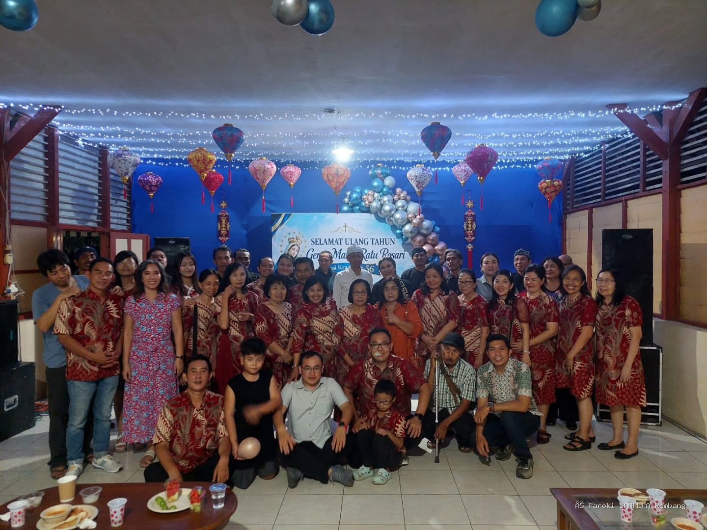 HUT Gereja Santa Maria Ratu Rosari Stasi Kragan ke-56