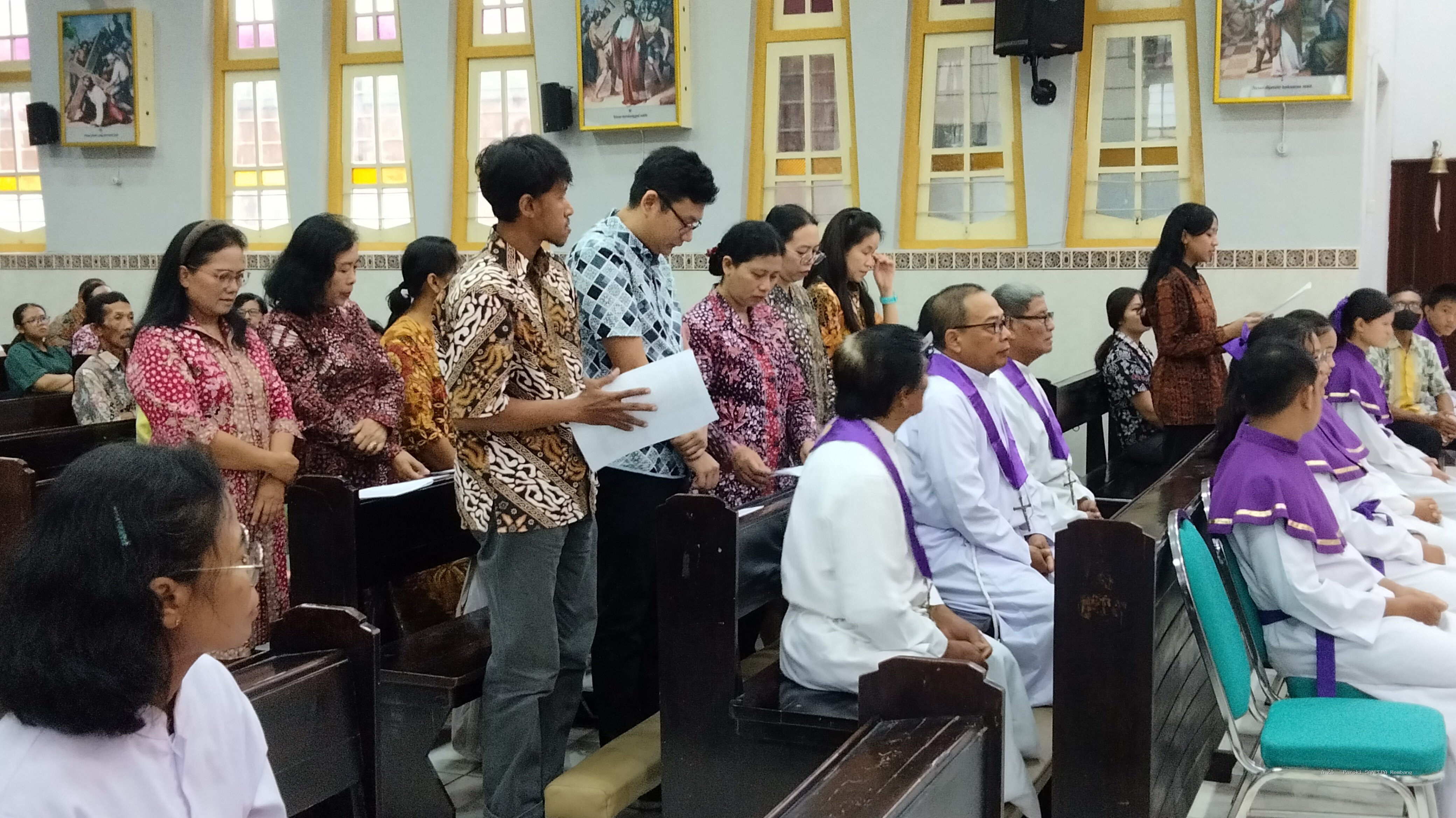 Pelantikan Pengurus Lingkungan Sta. Veronika dan Bendahara 3 DPP-BGKP, Perkuat Tata Kelola Pelayanan Pastoral